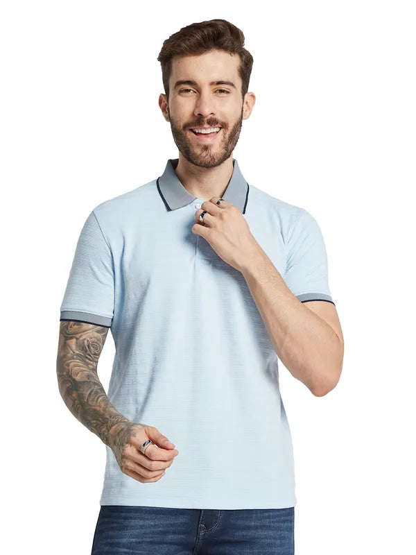 Octave Men Polo Collar Pockets T-Shirt