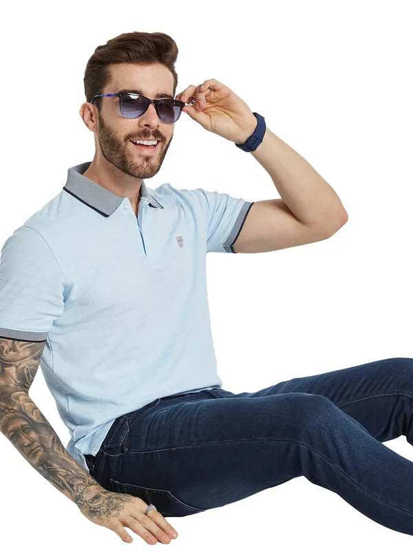 Octave Men Polo Collar Pockets T-Shirt