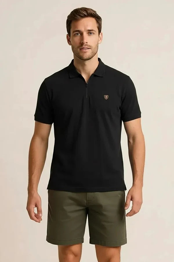 Octave Men Polo Collar T-shirt