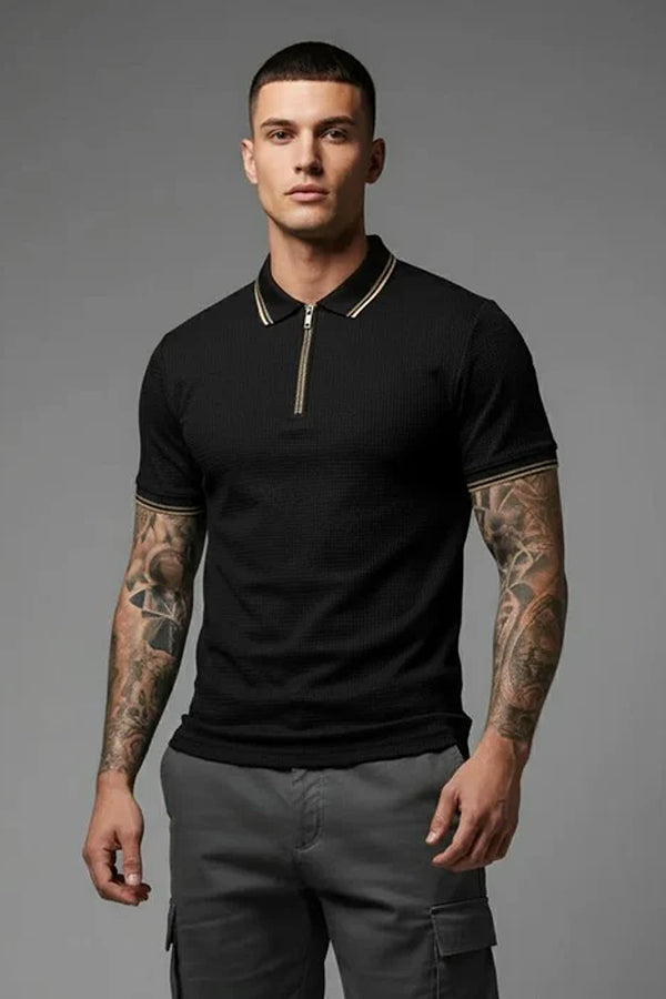 Men Sold Polo Collar T-shirt