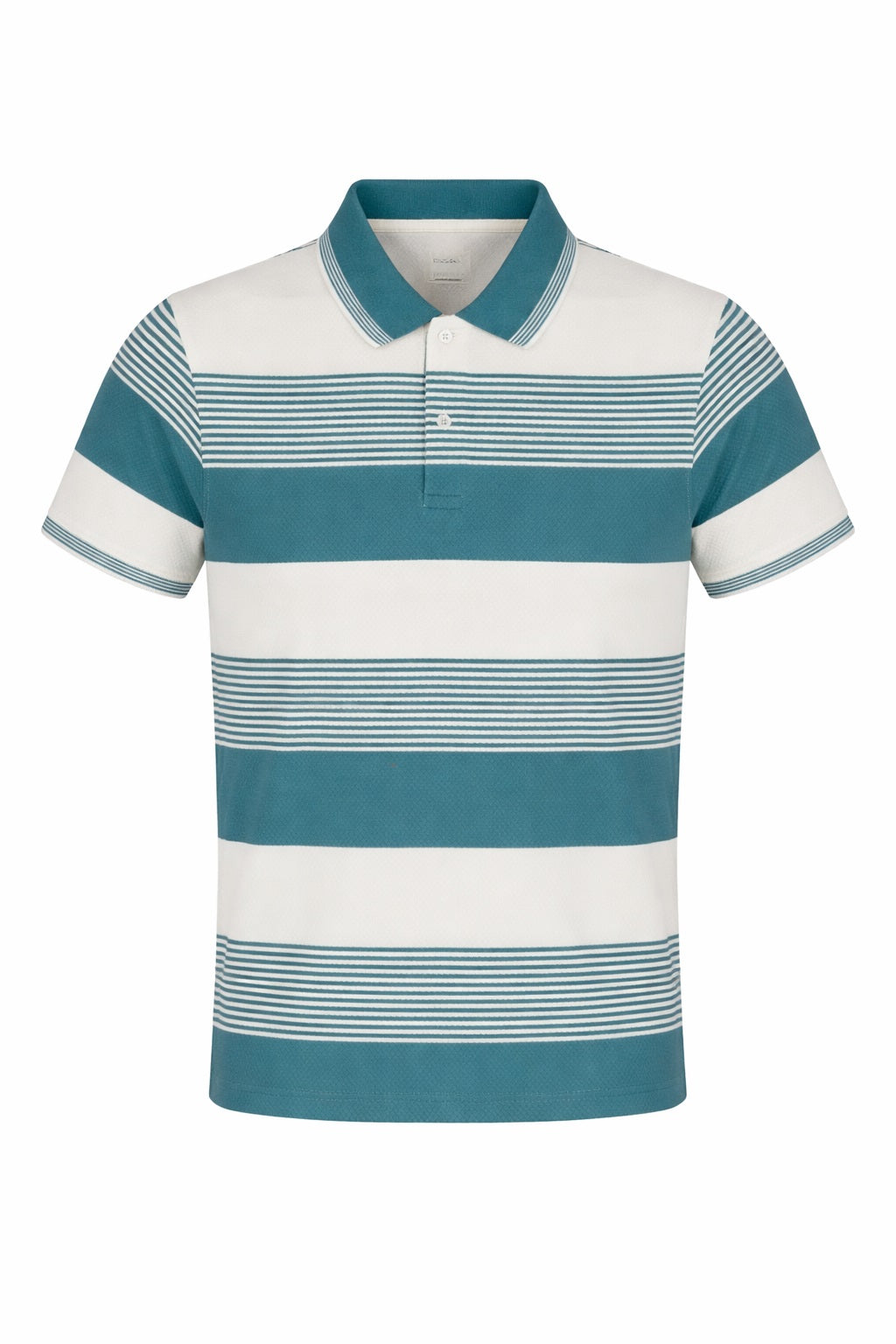 Men Surf Spray Colourblocked Polo Collar T-shirt