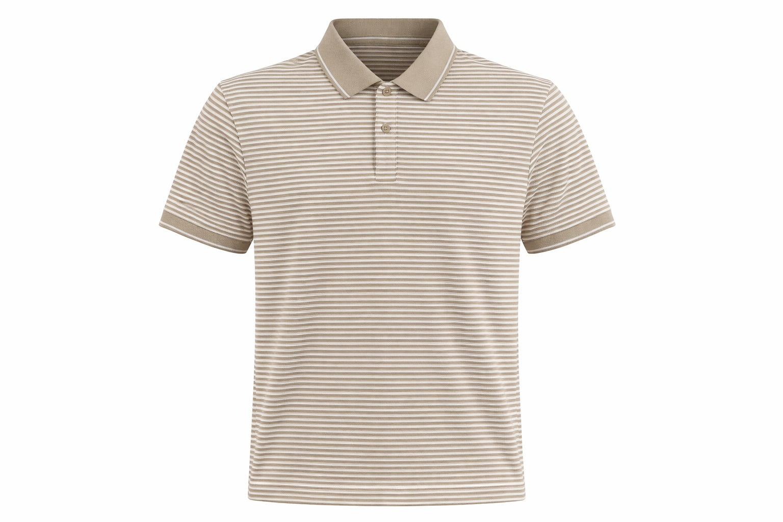Men Mastic Striped Polo Collar T-shirt
