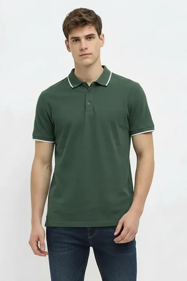 Men Sold Polo Collar T-shirt
