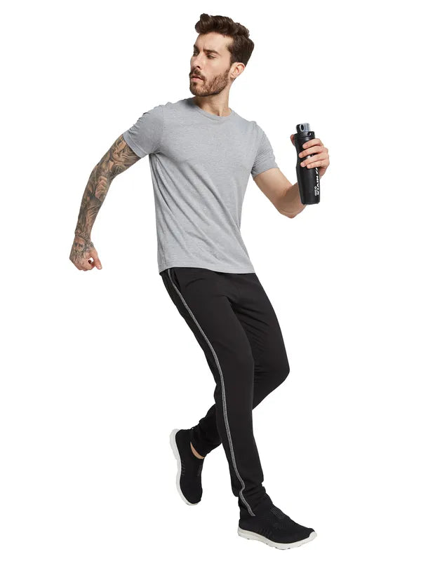Octave Men Side Panel Details Cotton Regular Fit Track Pants