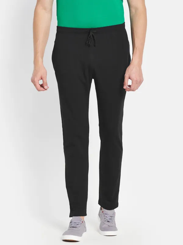 Men Black Trackpants