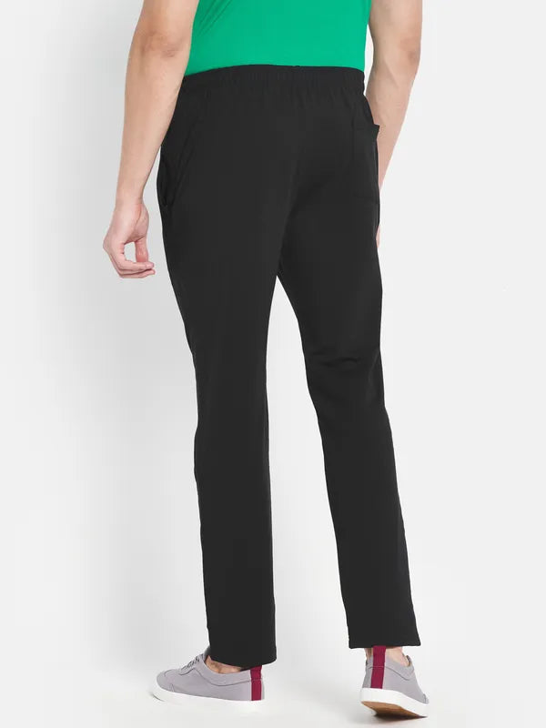 Men Black Trackpants