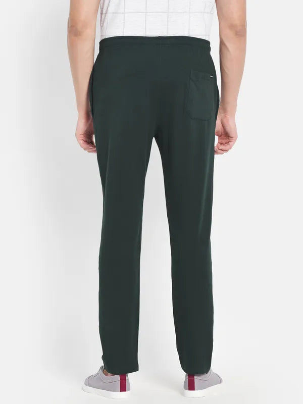 Men Mountain Green Trackpants