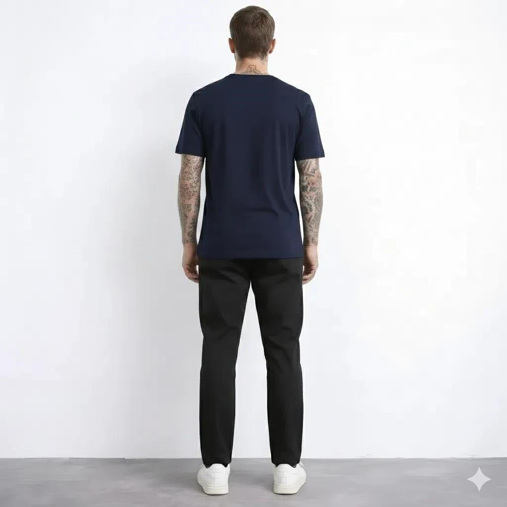 Men Black Regular Fit Track Pants