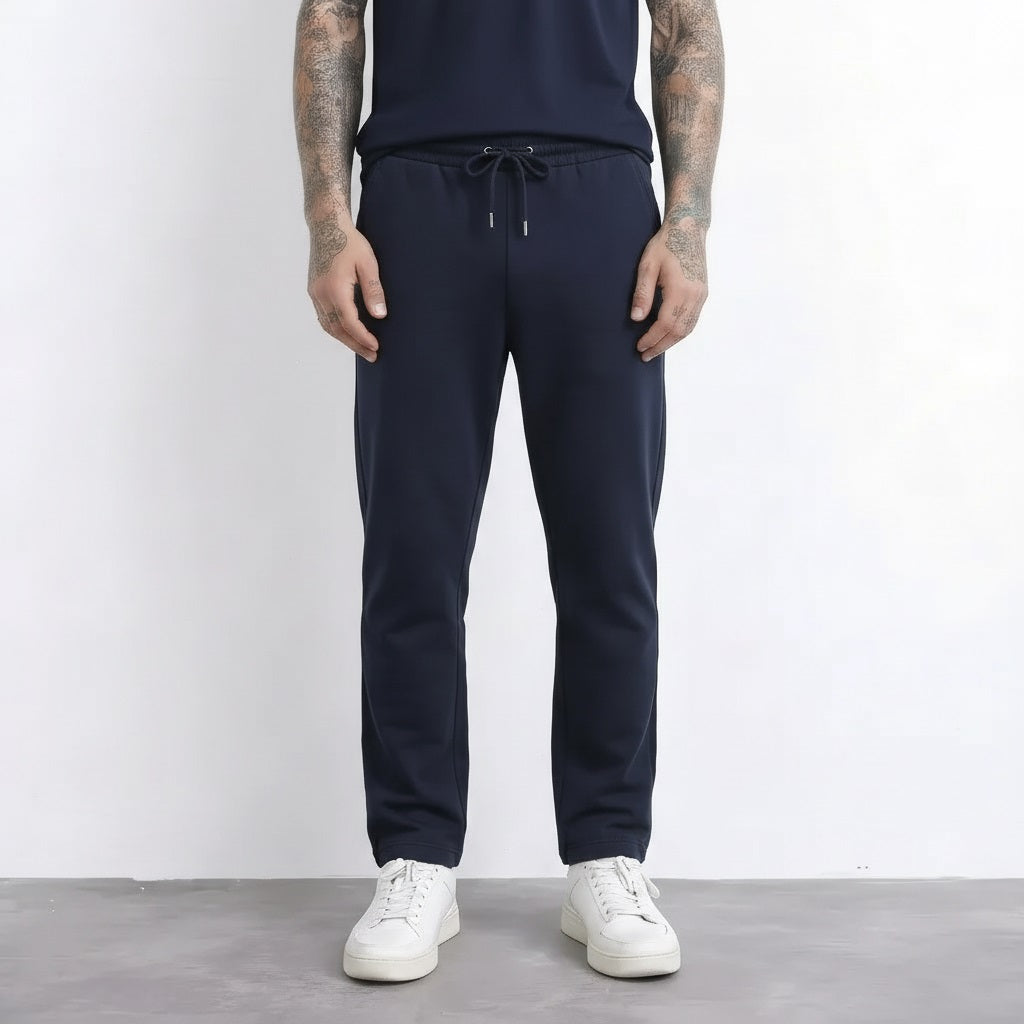 Men Dark Navy Regular Fit Joggers