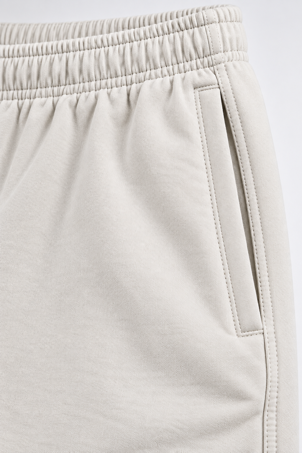Men’s French Terry Lycra Lower in Onyx – Regular Fit Track Pants