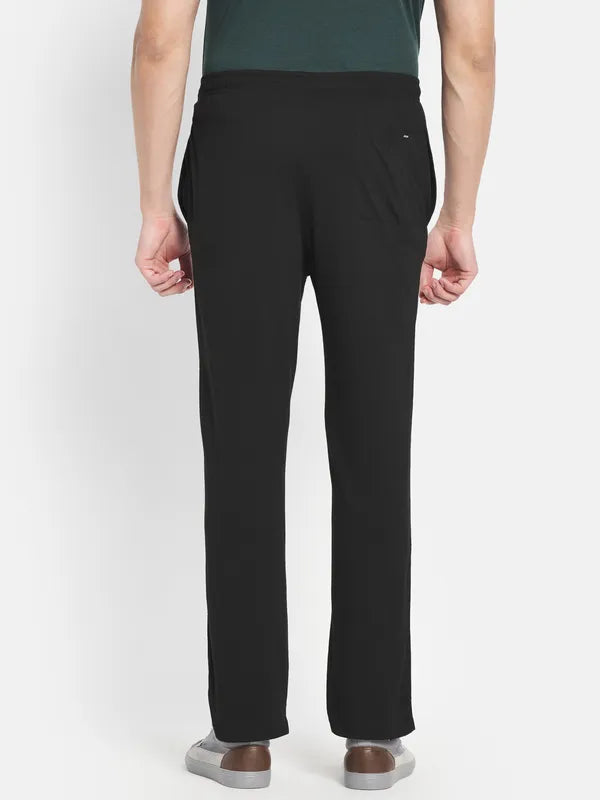 Men Black Trackpants