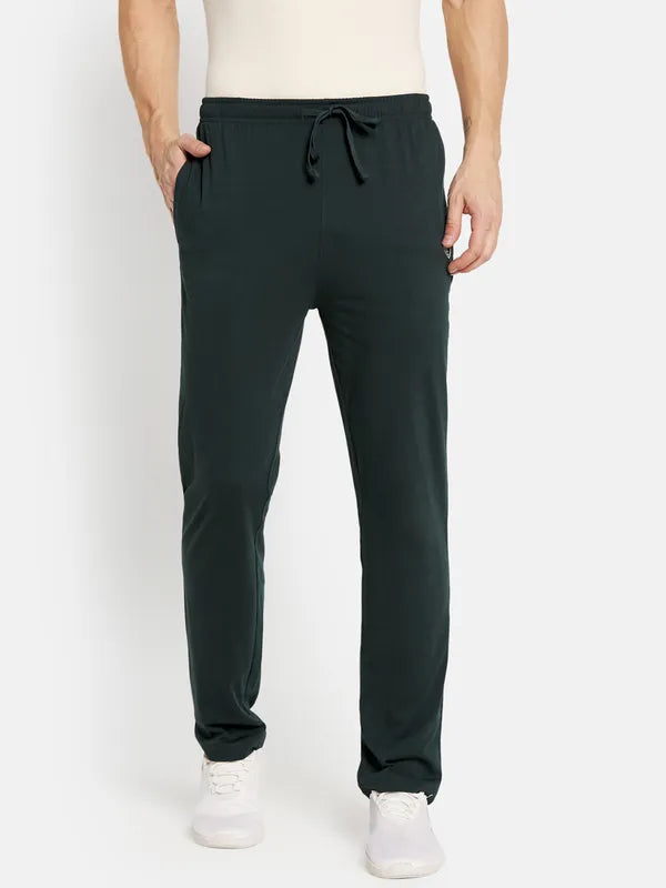 Men Mountain Green Trackpant