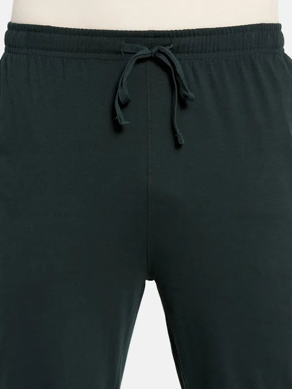 Men Mountain Green Trackpant