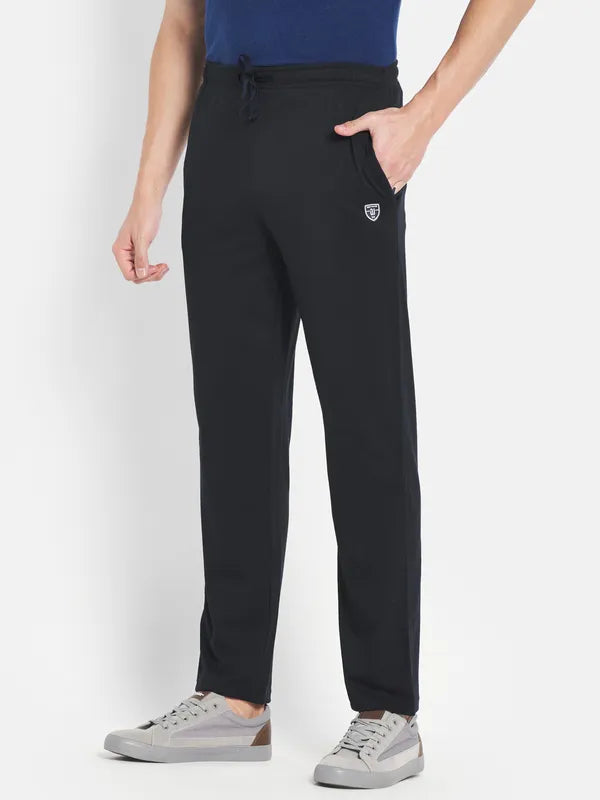 Men Navy Trackpants