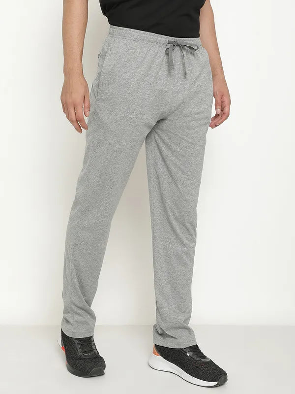 Octave Men Regular Fit Mid-Rise Cotton Track Pants