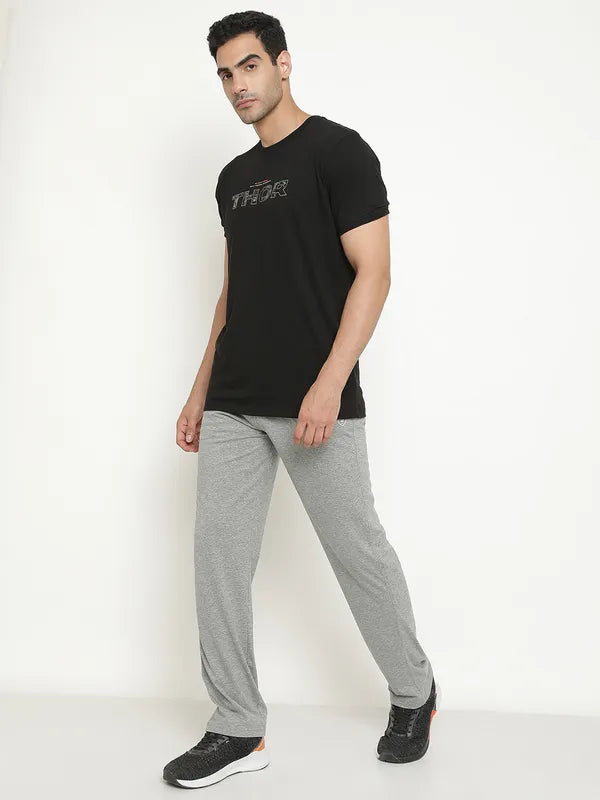 Octave Men Regular Fit Mid-Rise Cotton Track Pants