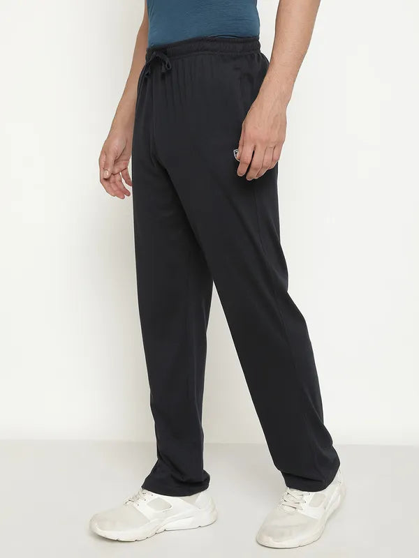 Octave Men Plus Size Mid-Rise Cotton Track Pants