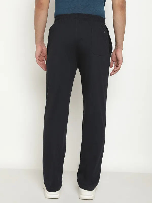 Octave Men Plus Size Mid-Rise Cotton Track Pants