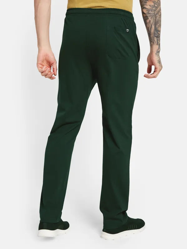 Octave Men Cotton Mid Rise Track Pants