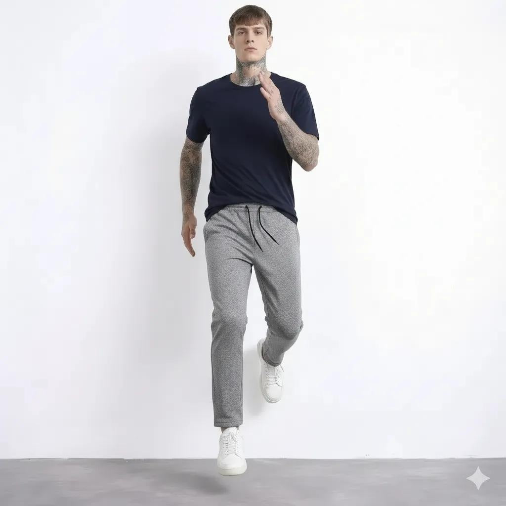 Octave Men Heather Regular Fit Track Pants