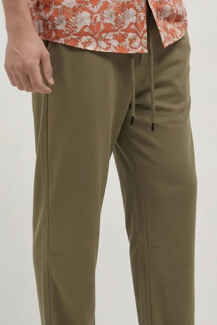 Men Oak Regular Fit Track Pants