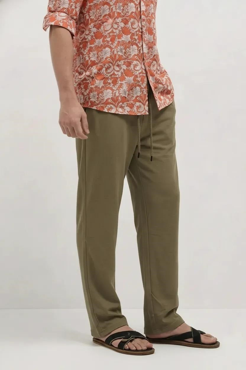 Men Oak Regular Fit Track Pants