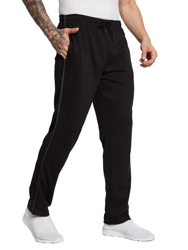 Octave Men Cotton Mid Rise Track Pants