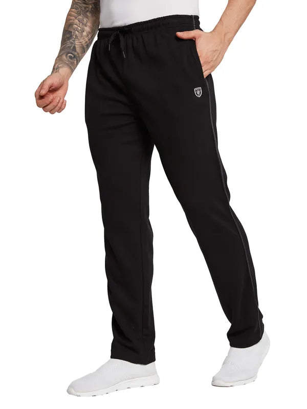 Octave Men Cotton Mid Rise Track Pants