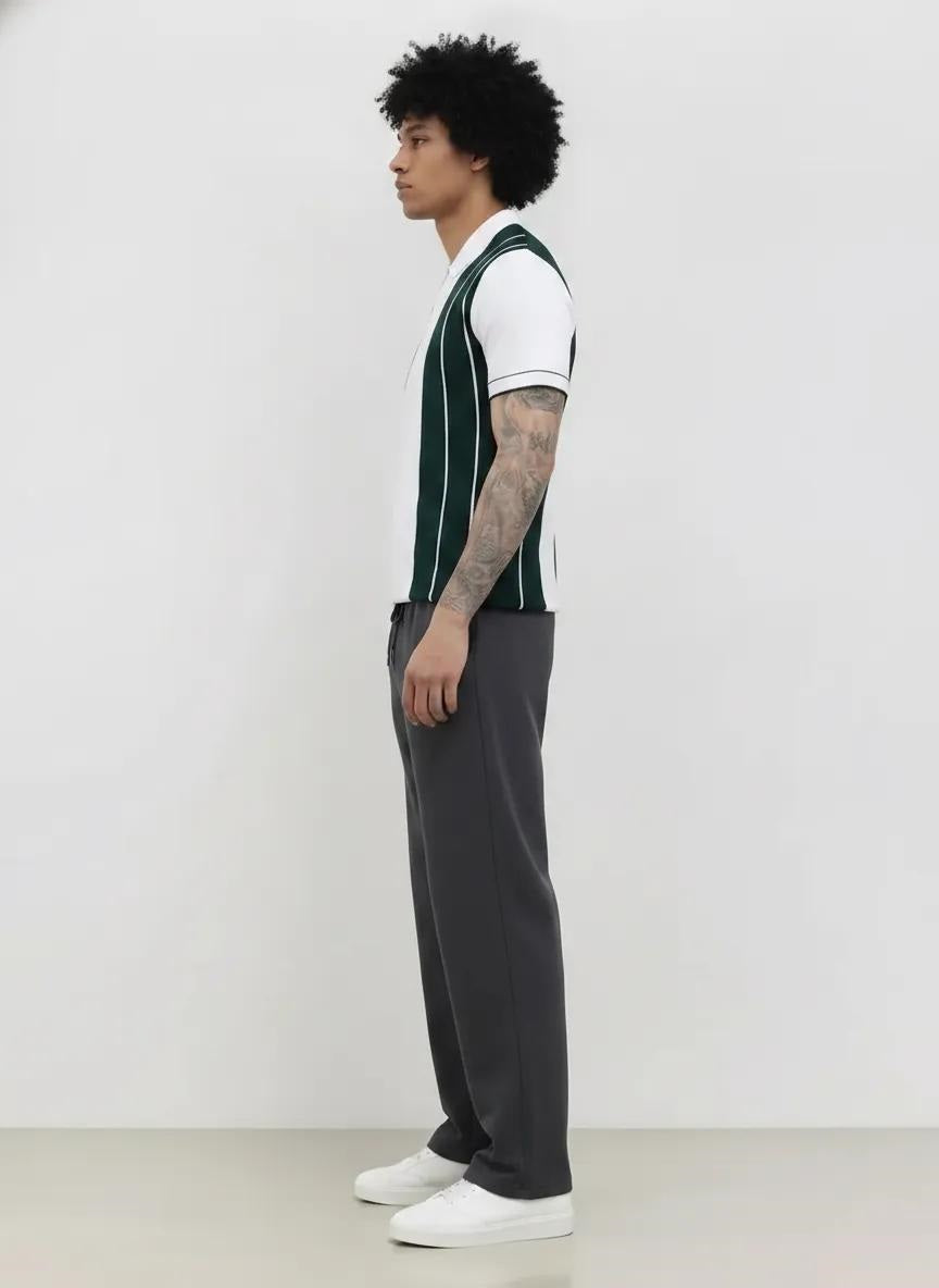 Men Black Regular Fit Training Track Pants