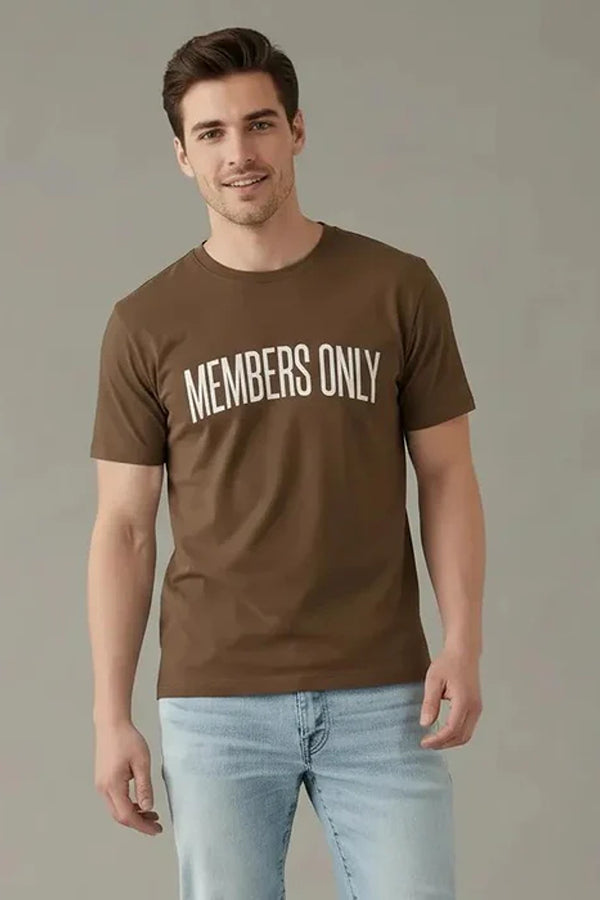 Men Typography Printed T-shirt