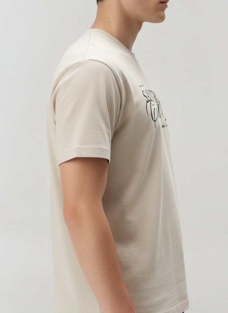 Men Pristine Typography Printed T-shirt