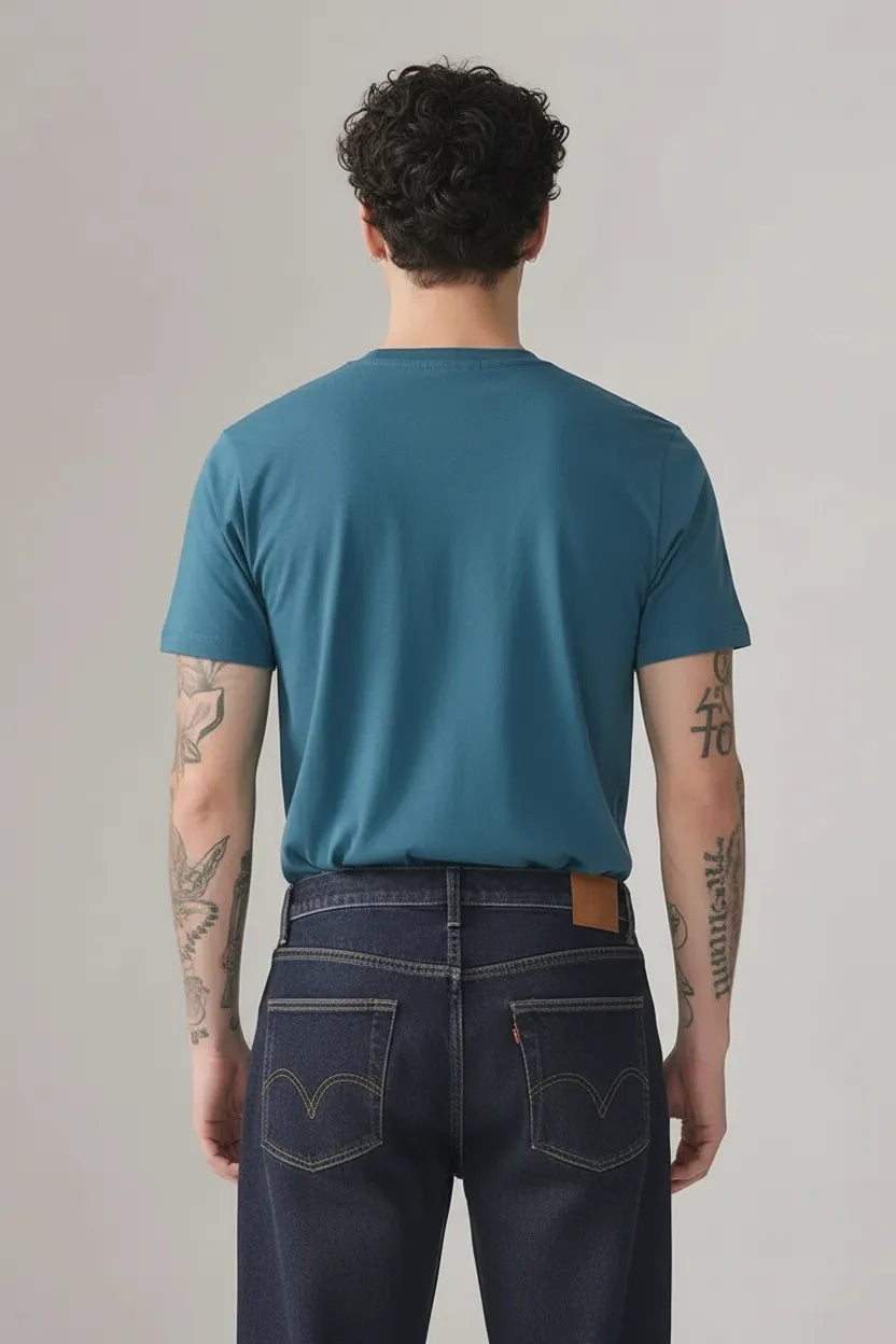 Men Pacific Typography Printed T-shirt