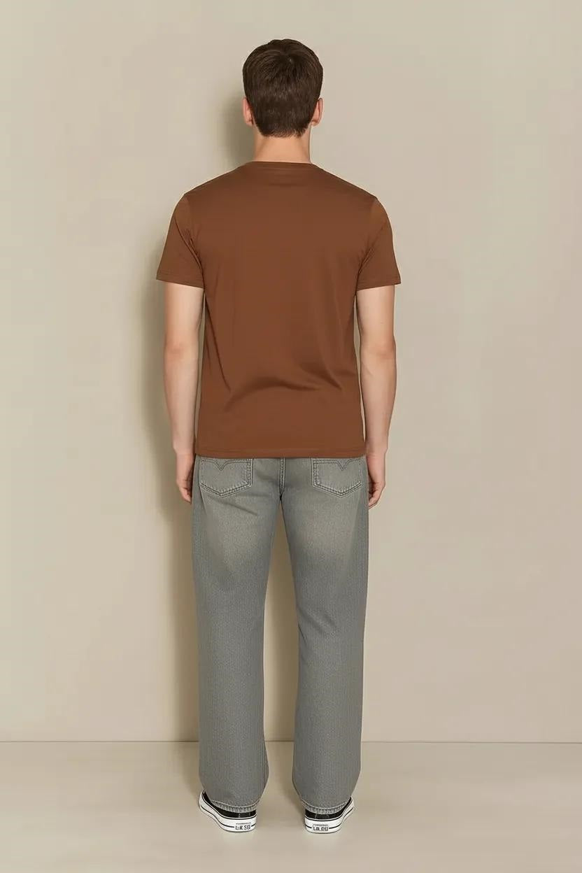 Men Tiramisu Typography Printed T-shirt