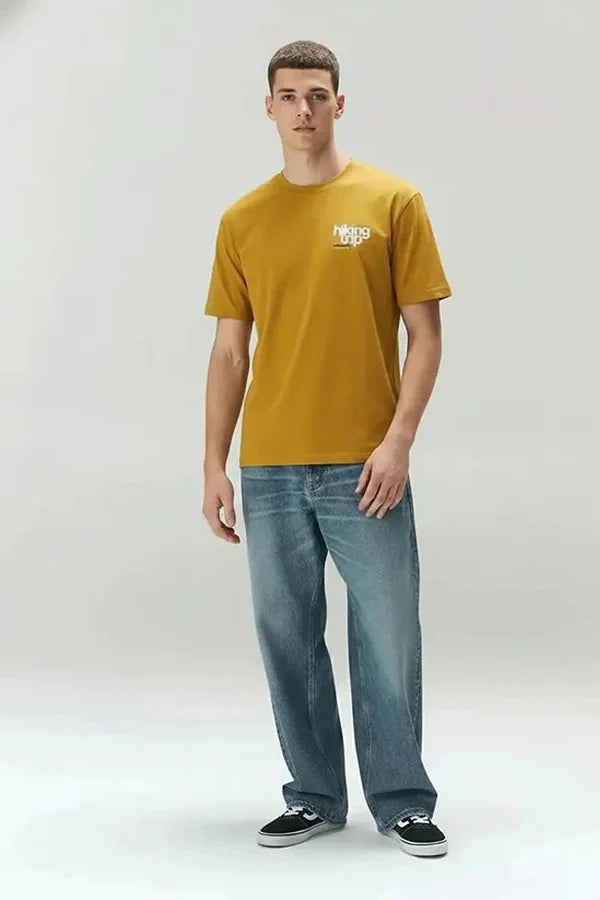 Men Typography Printed T-shirt