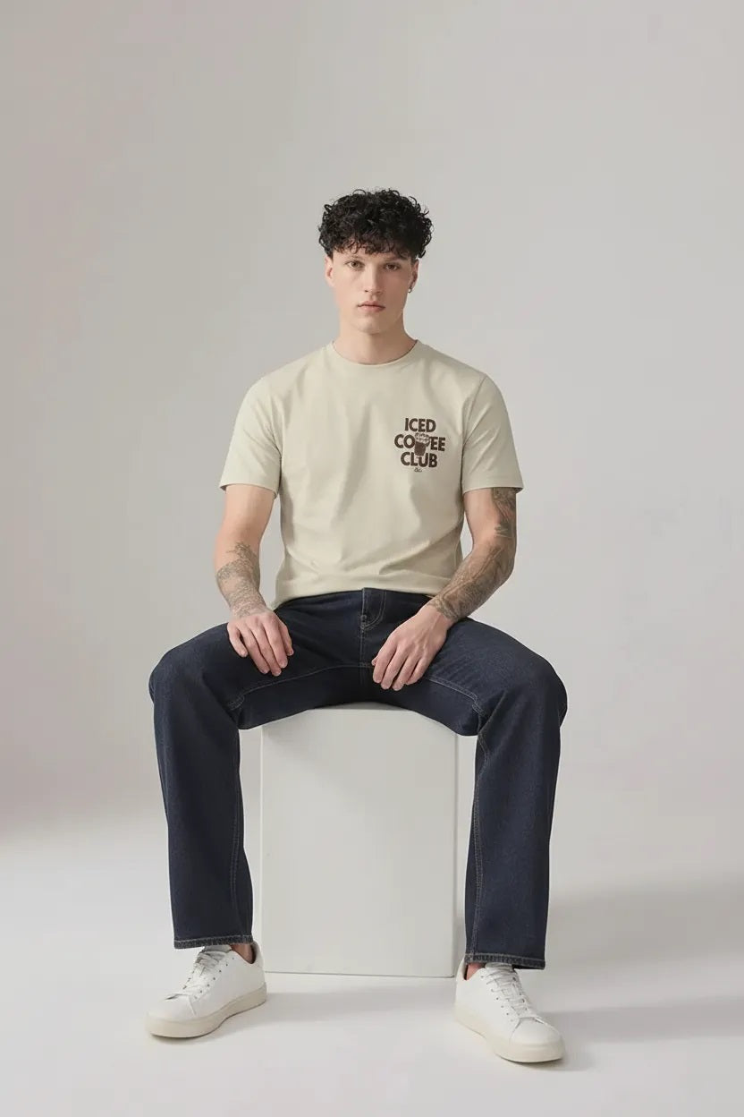 Men Pristine Typography Printed T-shirt