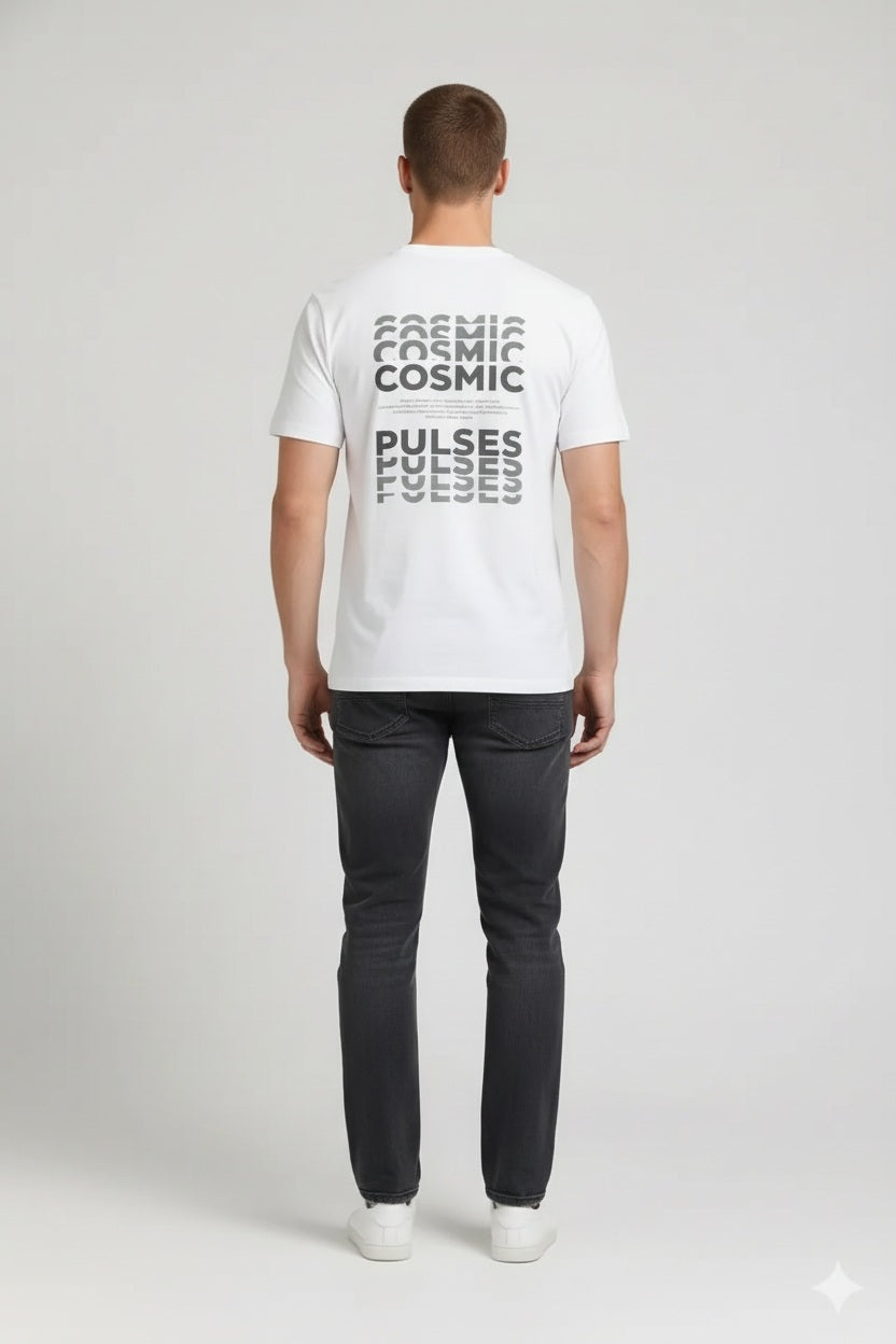Men Off White Typography Printed T-shirt