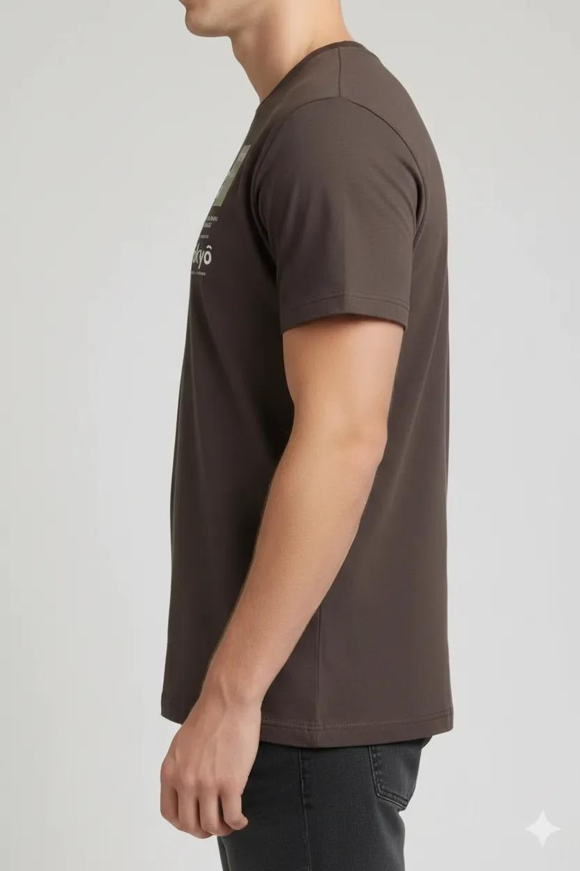 Men Coffee Typography Printed T-shirt