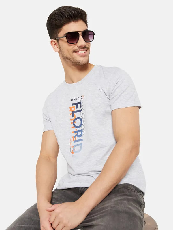 Typographic Chest Print T-Shirt