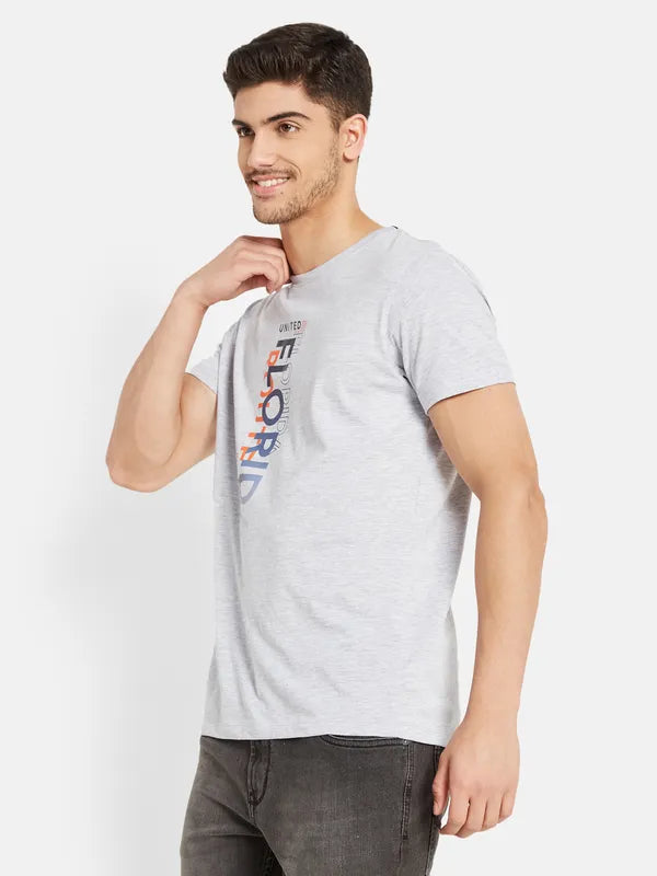 Typographic Chest Print T-Shirt