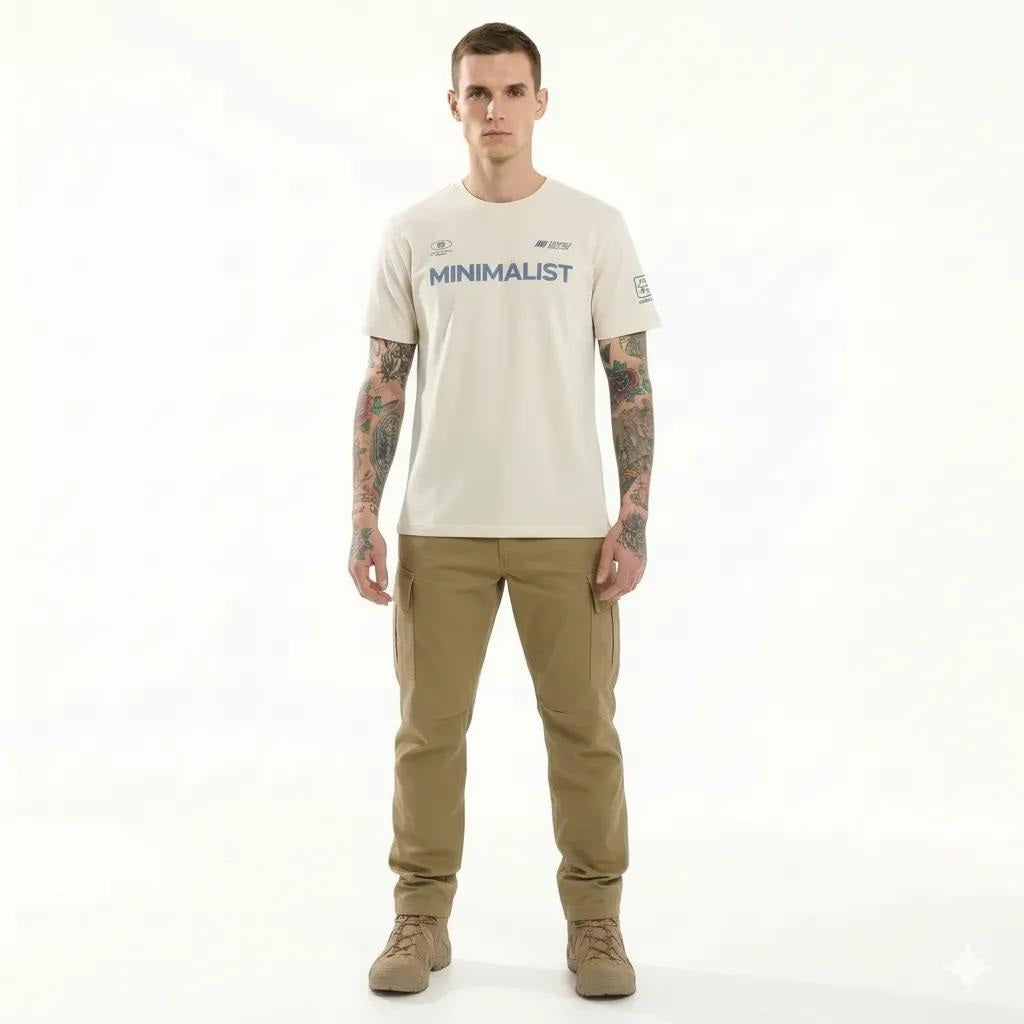 Octave Men Tofu Printed T-shirt
