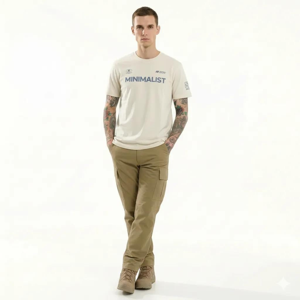 Octave Men Tofu Printed T-shirt