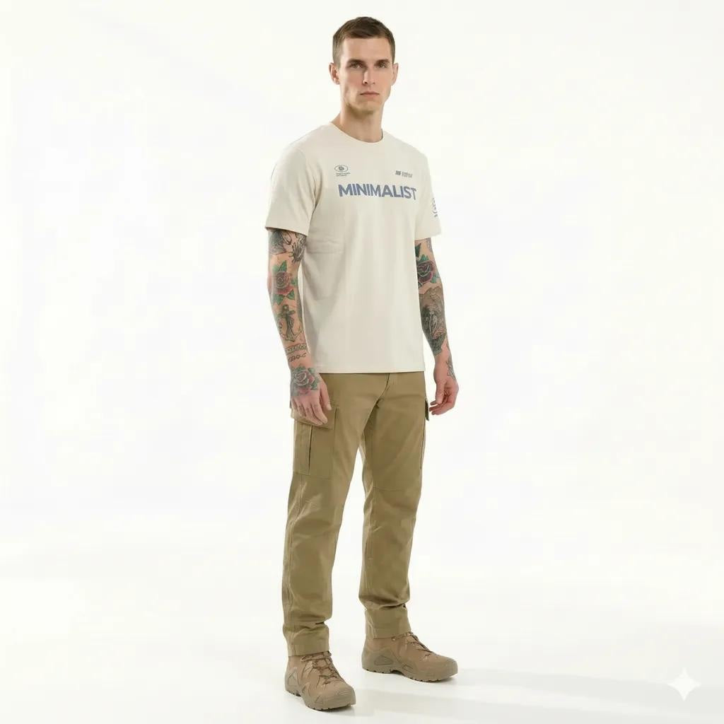 Octave Men Tofu Printed T-shirt