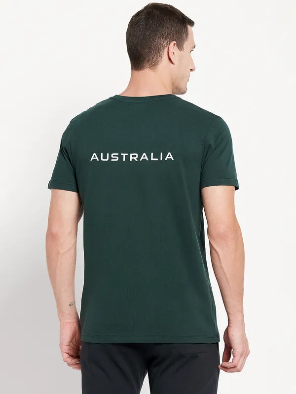 Men Mountain Green T-Shirt