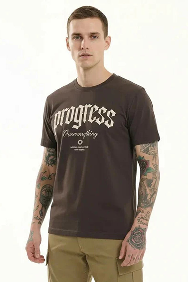 Octave Men Printed T-shirt