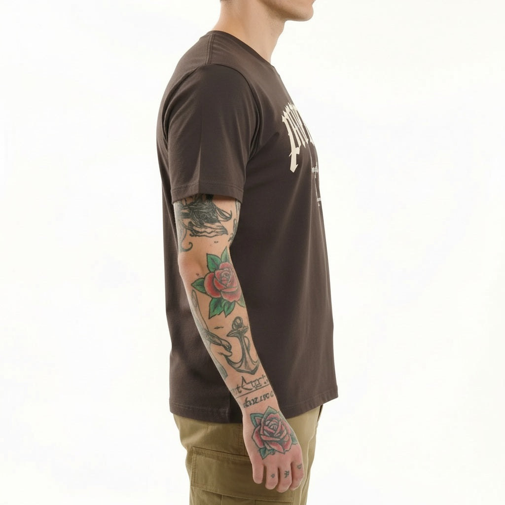 Octave Men Coffee Printed T-shirt