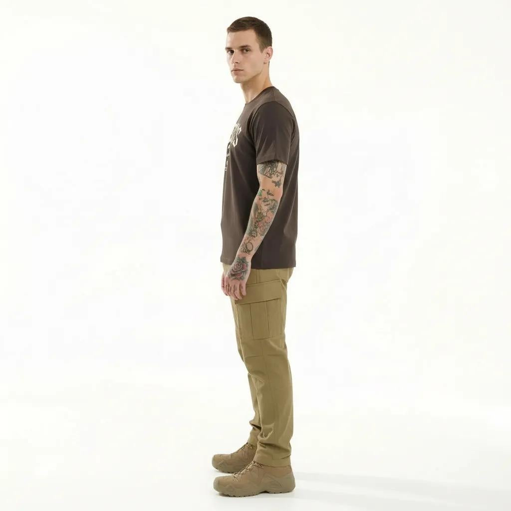 Octave Men Coffee Printed T-shirt