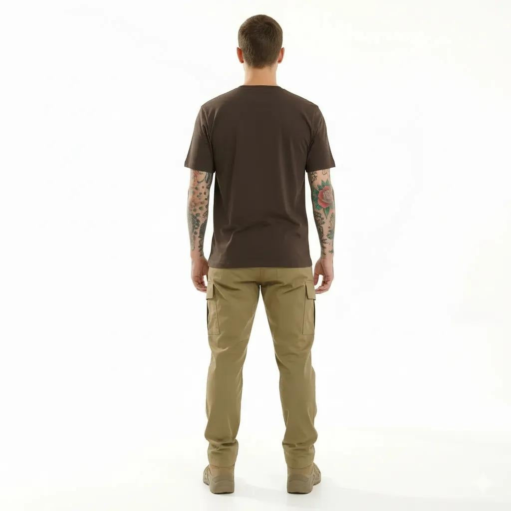Octave Men Coffee Printed T-shirt