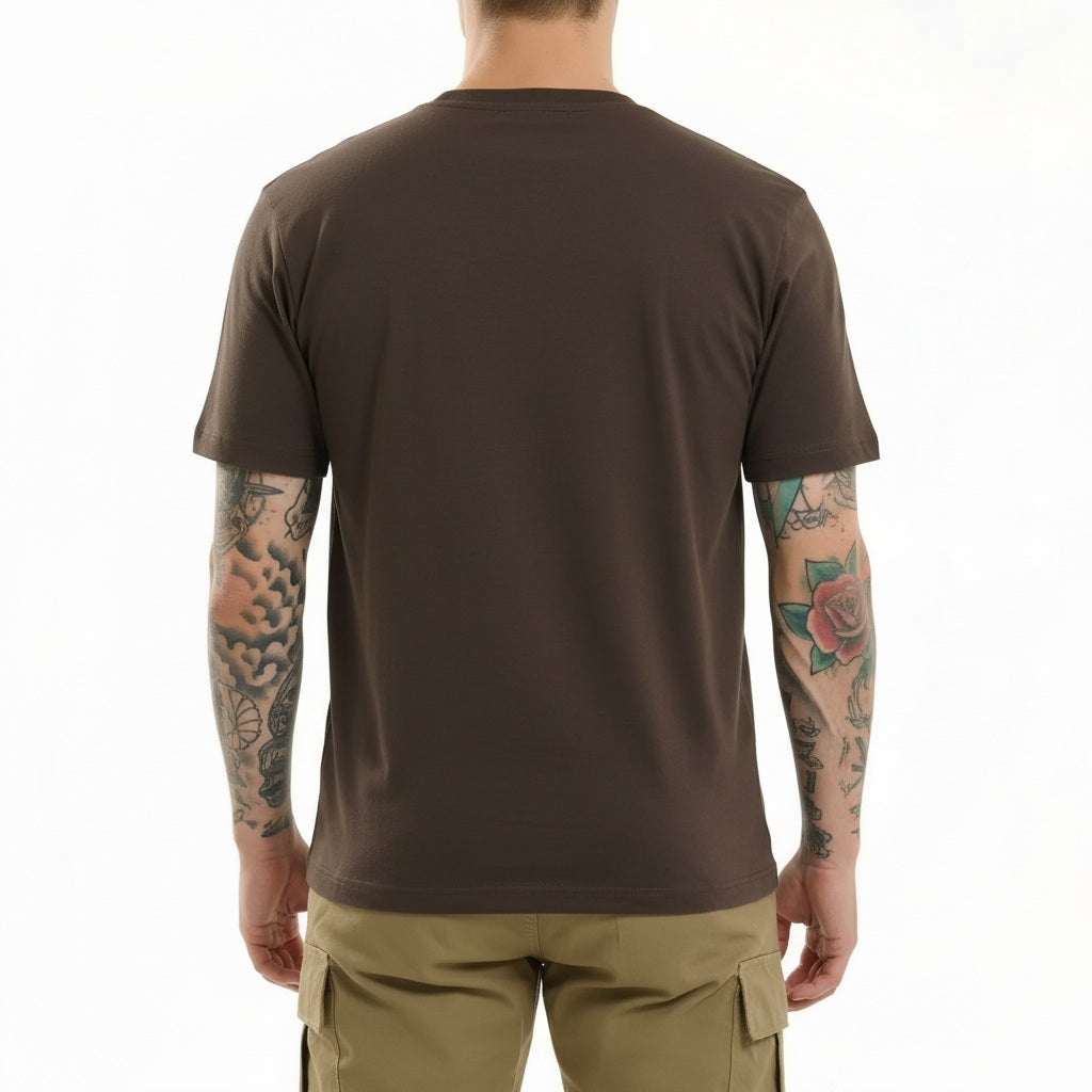 Octave Men Coffee Printed T-shirt