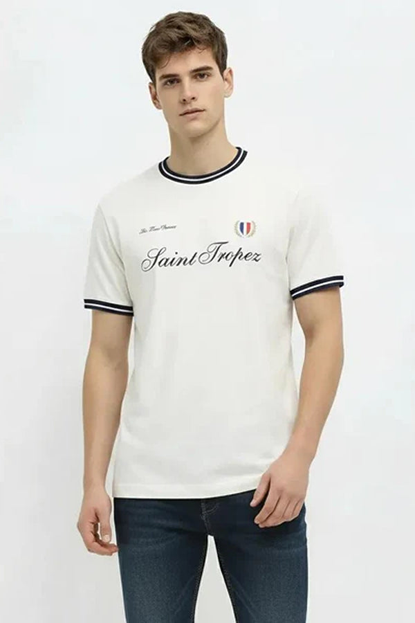Men Typography Printed T-shirt