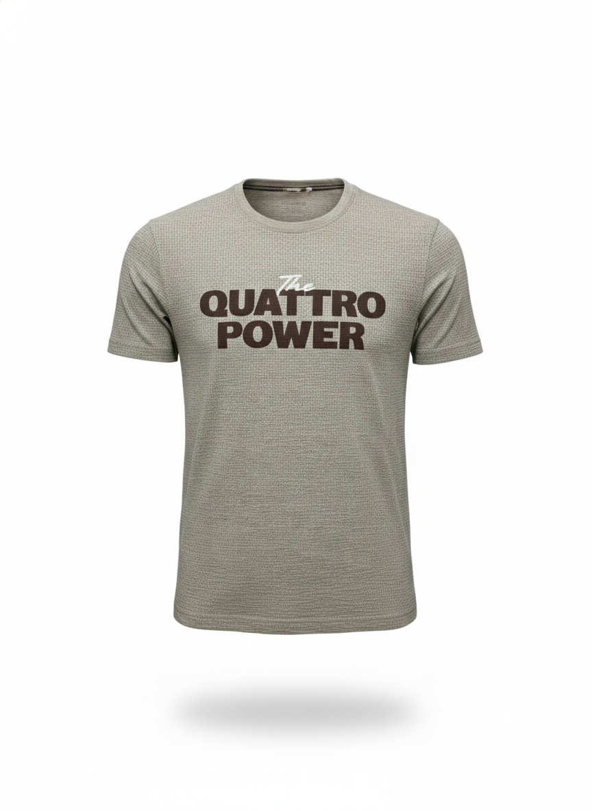Men Linen Melange T-shirt